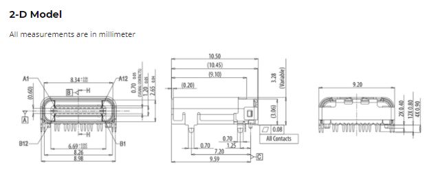 USBC Pinout Diagram